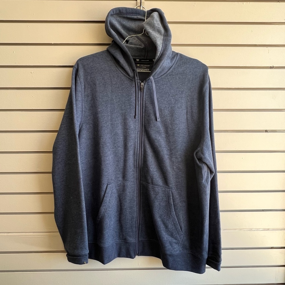 Tek Gear Men’s Large Blue Fleece Sports Hoodie. New!